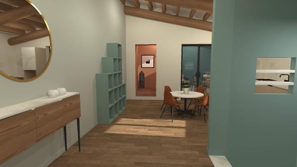 L'Isle-sur-la-Sorgue (84800) PLATEAU BRUT DE 117M2 A AMENAGER