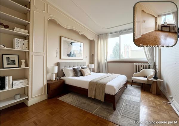 Appartement  T3 lumineux - Balcon -  Le Mans quartier BOLLÉE