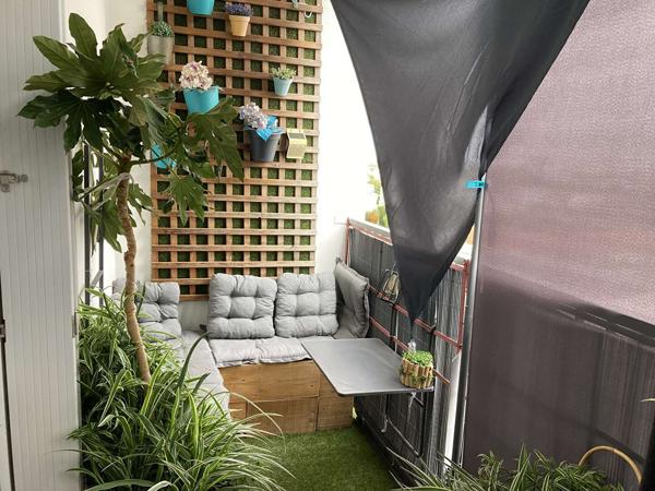 Appartement La Rochelle 64 m, 2 chambres, stationnement, balcon et ascenseur
