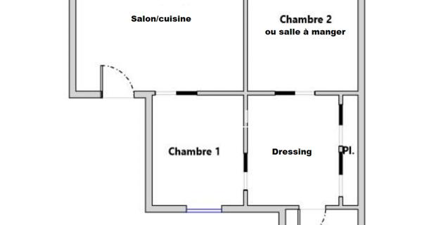 À vendre Appartement 3 pièces 46 m² - Paris 75014
