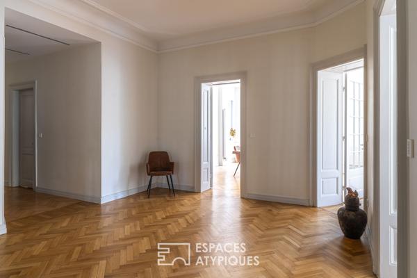 Appartement bourgeois rénové à deux pas de l’Orangerie