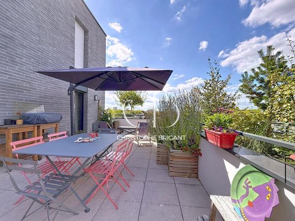 Appartement Villejuif 4 pièces 76.20 m²avec TERRASSE 55 m²