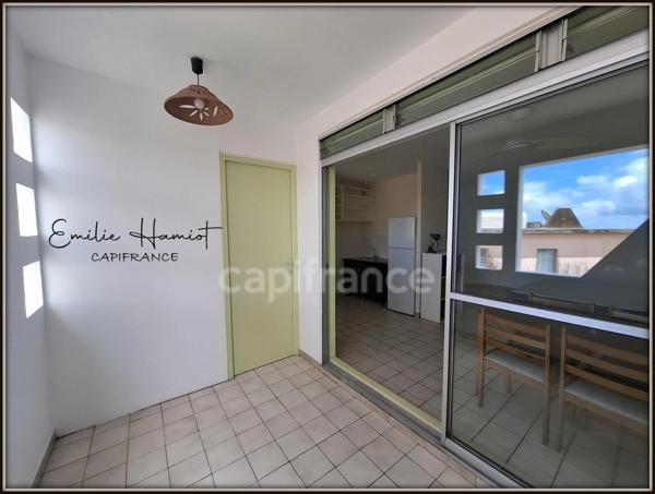 À louer – Studio meublé avec vue mer – SCHOELCHER - Quartier Terreville