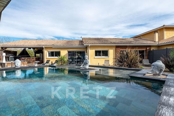 Villa contemporaine de 550m², avec deux piscine et spa