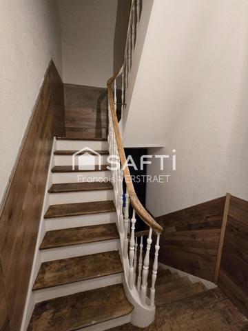 Maison 3 chambres, fort potentiel pour investisseur