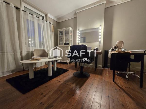 Maison 3 chambres, fort potentiel pour investisseur