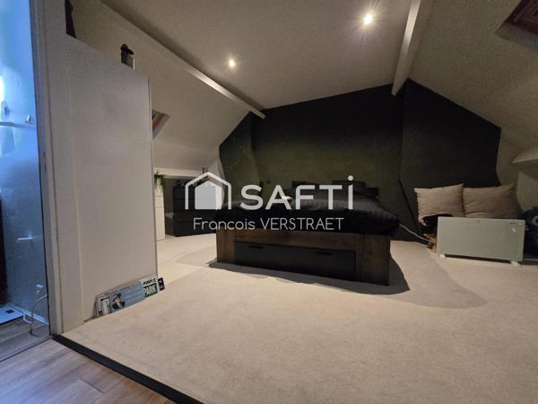 Maison 3 chambres, fort potentiel pour investisseur