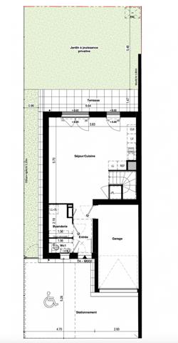 RENNES - Rue Honore Commereuc - MAISON - 3 CHAMBRES