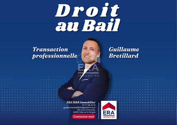 Droit au bail boutique à L'Isle sur la Sorgue