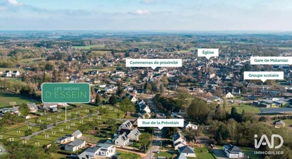 Terrain à vendre 505 m² Malansac