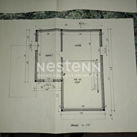 A VENDRE MAISON LERAN / CHAMBRE ET SALLE DE BAINS EN RDC