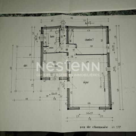 A VENDRE MAISON LERAN / CHAMBRE ET SALLE DE BAINS EN RDC