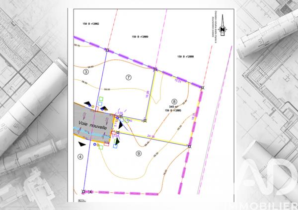 Terrain à vendre 660 m² Saint-Pôtan