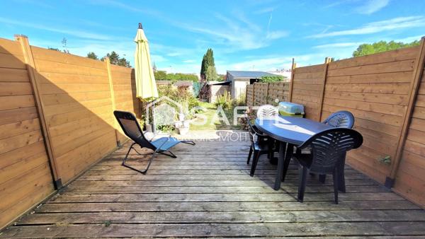 Jolie maison 3 chambres et jardin en centre ville