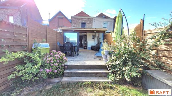 Jolie maison 3 chambres et jardin en centre ville