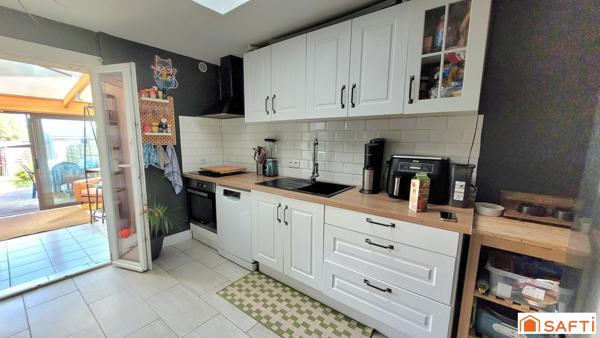 Jolie maison 3 chambres et jardin en centre ville