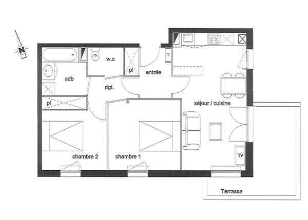 Vente Appartement à SAINT ANDRE DE CUBZAC