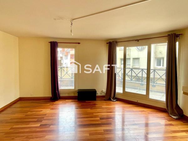 Lumineux T4 de 87 m² avec balcon et parking