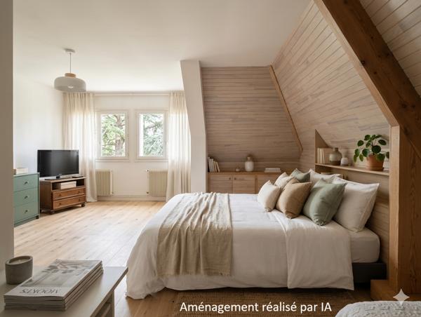 44410 HERBIGNAC - Centre -  Maison 5 chambres - belle vie de plain-pied- garage sous-sol