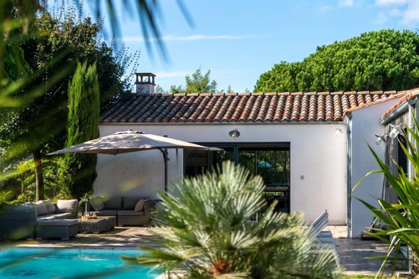 SAINT GEORGES D'OLÉRON - Villa récente de plain-pied avec piscine.