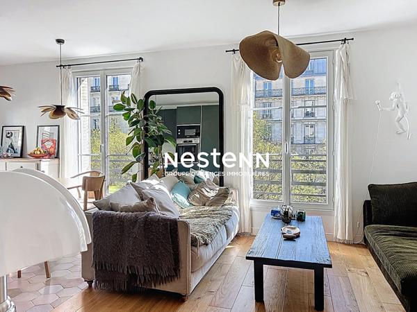 Exclusivité - Paris 17 Batignolles - T3 entièrement rénové - Lumineux - Aucun travaux