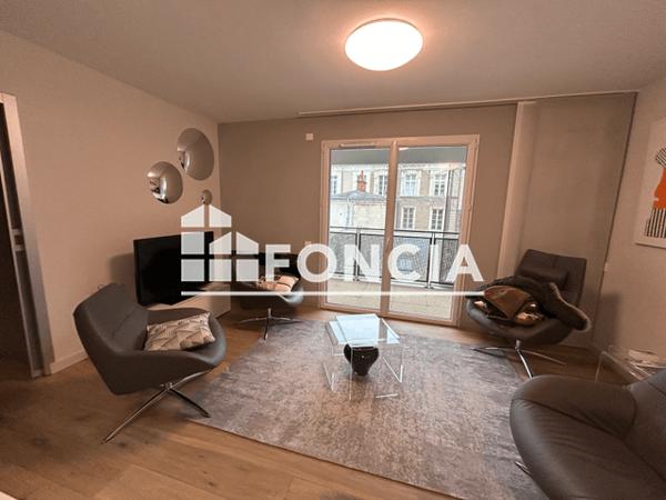 Location Appartement meublé 3 pièces 62 m² - 9 RUE JOUBERT Angers 49100