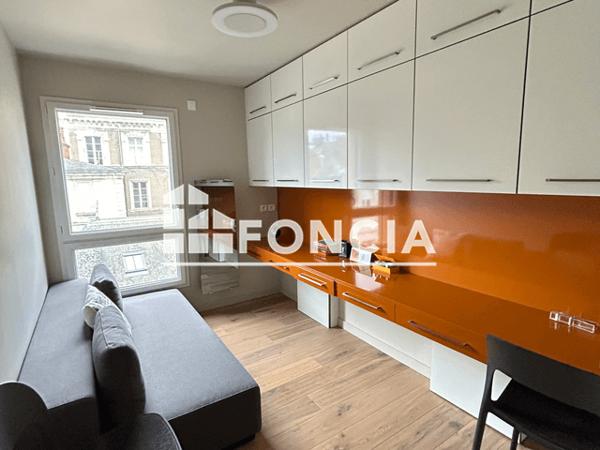 Location Appartement meublé 3 pièces 62 m² - 9 RUE JOUBERT Angers 49100