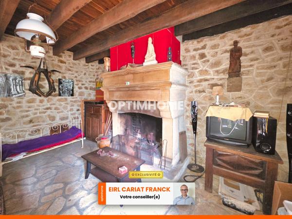 Maison à vendre 4 pièces SAINT PRIEST LA FEUILLE (23)