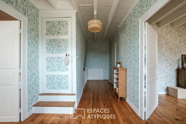 Longère rénovée et son parc verdoyant