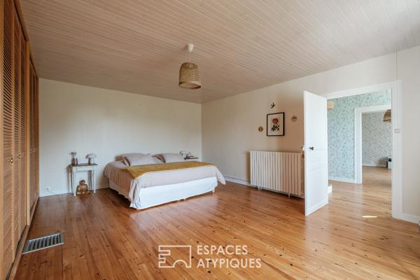 Longère rénovée et son parc verdoyant