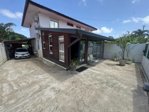CHARMANTE MAISON T4 BIS SITUEE route de Montabo à Cayenne