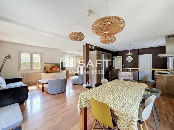 Maison familiale 6 pièces avec piscine