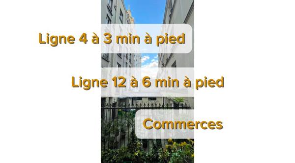 Appartement 3 pièces – Fort potentiel – Marcadet-Poissonniers / Marx Dormoy