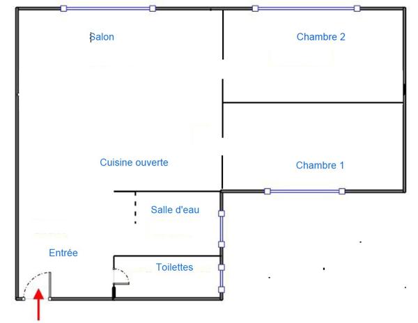 Appartement 3 pièces – Fort potentiel – Marcadet-Poissonniers / Marx Dormoy