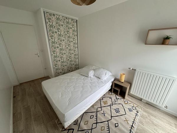 RENNES VILLEJEAN - Chambre meublée en colocation dans un appartement refait à neuf et décorées avec goût