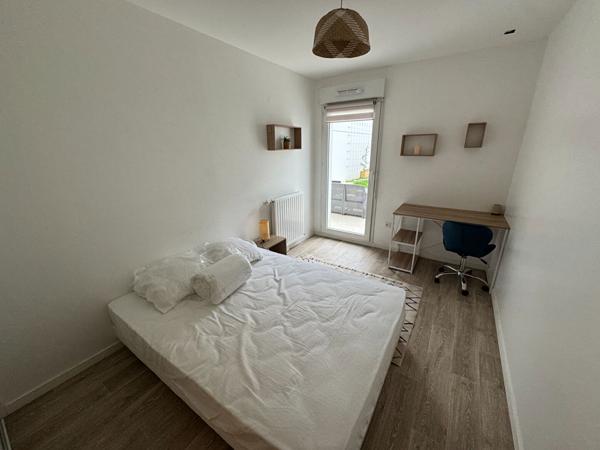 RENNES VILLEJEAN - Chambre meublée en colocation dans un appartement refait à neuf et décorées avec goût