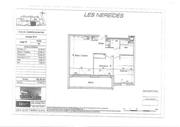 Appartement 3 pièces - 44600 Saint-Nazaire
