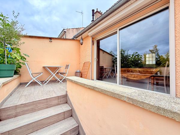 Maison de ville avec jardin