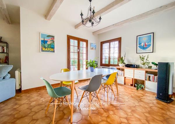 Belle maison de type 4, meublée, de plain pied à Fuveau.