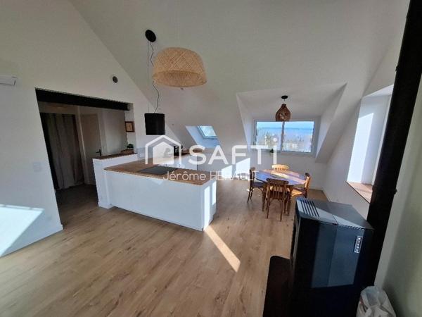 Bel appartement 56 M2 / T2, lumineux et climatisé au coeur du village.