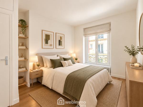 Appartement 48.15 m² à Paris 75018