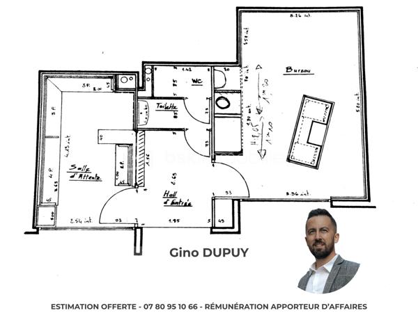 Local commercial de 40 m²