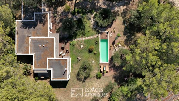 Villa d’architecte contemplative de plain-pied