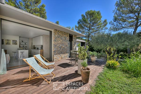 Villa d’architecte contemplative de plain-pied