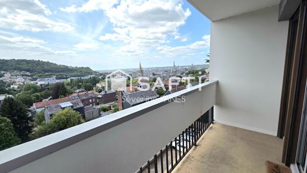 APPARTEMENT T3 74 M² QUARTIER DESCROIZILLES  ROUEN