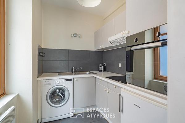 Appartement alsacien avec terrasse au coeur de Strasbourg