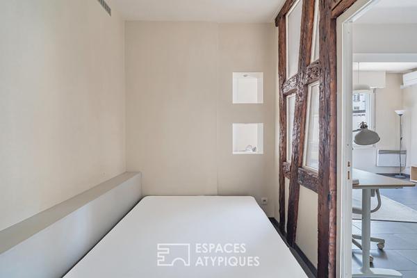 Appartement alsacien avec terrasse au coeur de Strasbourg