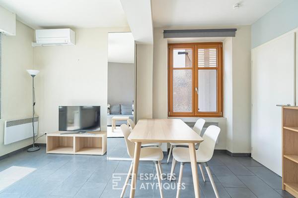 Appartement alsacien avec terrasse au coeur de Strasbourg