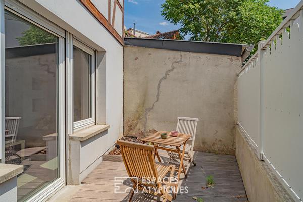 Appartement alsacien avec terrasse au coeur de Strasbourg
