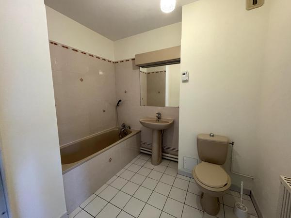 DIJON  Canal - Studio de 30 m2 - Terrasse de 8 m2 et jardin de plus de 20 m2